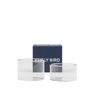 Early Bird Sparrow Glass Pack replacement glass tanks two clear glass tubes for Sparrow RTA with packaging