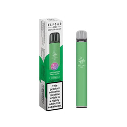 elf bar vape 600 prefilled pod kit in 3 Flavours Strawberry Ice - Spearmint - Mad Blue
