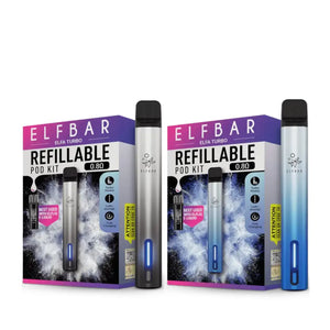 Elf Bar Elfa Turbo Refillable Pod Vape Kit perfect for nic salt vape juice