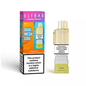 Elf Bar Joinone Classic Refill pod Pineapple Ice Flavour for the Elf Bar Joinone15 Prefilled Vape Kit