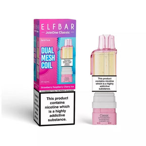 Elf Bar Joinone Classic Refill pod Strawberry Raspberry Cherry Ice Flavour for the Elf Bar Joinone15 Prefilled Vape Kit