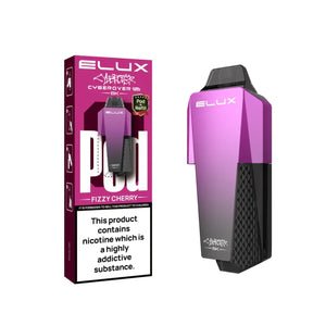 Elux Cyberover 6K Refill Pods for the Elux Cyberover Prefilled Pod Vape Kit - Fizzy Cherry Flavour