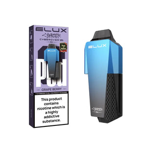 Elux Cyberover 6K Refill Pods for the Elux Cyberover Prefilled Pod Vape Kit - Grape Berry Flavour