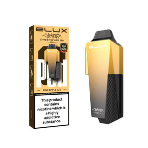 Elux Cyberover 6K Refill Pods for the Elux Cyberover Prefilled Pod Vape Kit - Pineapple Ice Flavour