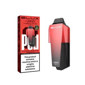 Elux Cyberover 6K Refill Pods for the Elux Cyberover Prefilled Pod Vape Kit - Strawberry Watermelon Bubblegum Flavour