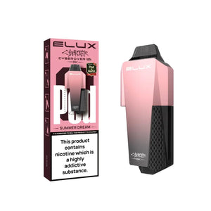 Elux Cyberover 6K Refill Pods for the Elux Cyberover Prefilled Pod Vape Kit - Summer Dream Flavour
