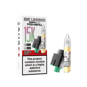 Elux ENE Legend 15K Refills In Strawberry Raspberry Cherry Flavour