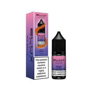 Elux Legend 10ml Nic salt e-liquid Fizzy Cherry Flavour - works great with Pod Vape Kits & Starter Vape Kits