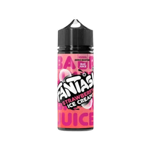Fantasi Bar Juice Strawberry Ice Cream Flavour 100ml 50VG/50PG Shortfill Vape Juice great for Refillable Pod Vape Kits