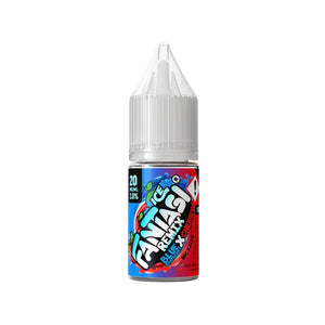 Fantasi Remix Blue Raspberry x Cherry Flavour 10ml Nic Salt E-liquid perfect for Refillable Vape Kits