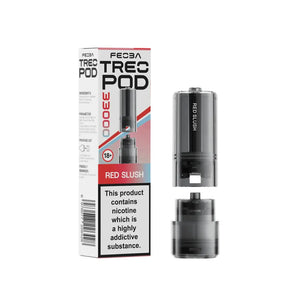 Feoba Treo Red Slush Flavour Refill Pods for the Feoba Treo 33K Prefilled Pod Vape Kit