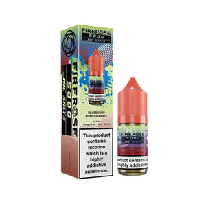 Firerose 5000 By Elux 10ml Salt Blueberry Pomgranate Flavour - Perfect for Refillable Pod Vape Kit & Starter Vape Kits