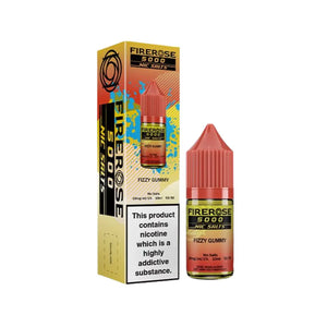 Firerose 5000 By Elux 10ml Salt Fizzy Gummy Flavour - Perfect for Refillable Pod Vape Kit & Starter Vape Kits