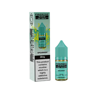 Firerose 5000 By Elux 10ml Salt Spearmint Flavour - Perfect for Refillable Pod Vape Kit & Starter Vape Kits