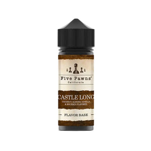 Five Pawns Castle Long Flavour 100ml 50VG/50PG Shortfill E-liquid great for Refillable Pod Vape Kits & AIO Vape Kits