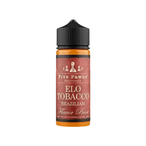 Five Pawns Elo Tobacco Flavour 100ml Shortfill E Cig Liquid Great for Sub-ohm Vape Kits & Sub-ohm Vape Tanks