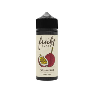 Frukt Cyder Passionfruit Flavour 100ml Shortfill Vape Juice Great for Sub-ohm Vape Kits & Sub-ohm Vape Tanks