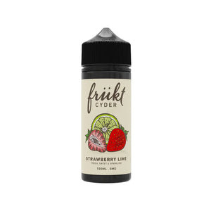 Frukt Cyder Strawberry Lime Flavour 100ml Shortfill Vape Juice Great for Sub-ohm Vape Kits & Sub-ohm Vape Tanks