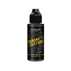 Future Juice Banana Custard Flavour 100ml Vape Juice Great for Sub-ohm Vape Kits & Sub-ohm Vape Tanks