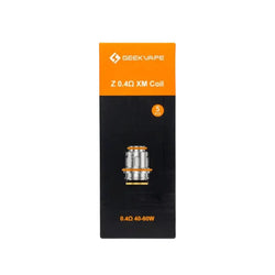 GeekVape Z Series replacement coils, 0.15Ω, shown with packaging.