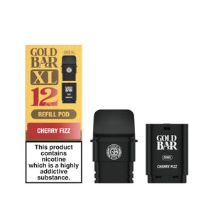 Gold Bar XL Cherry Fizz Refill Pods for the Gold Bar XL Pod Vape Kit
