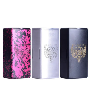 Hammer of God HOG 200 By Vaperz Cloud Vape Mod in 3 Different Colours - Pink Plasma - Raw Silver - Classic Black