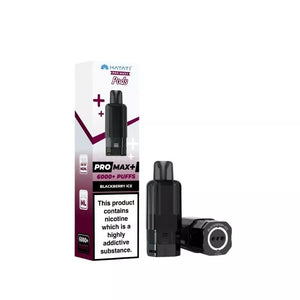 Hayati Pro Max Plus 6000 Refill Pods for the Hayati Pro Max Plus Prefilled Vape Kit - Blackberry Ice Flavour