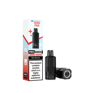 Hayati Pro Max Plus 6000 Refill Pods for the Hayati Pro Max Plus Prefilled Vape Kit - Red Apple Ice Flavour