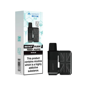Hayati Rubik 7000 Mr Blue Refill Pod for the Hayati Rubik 7000 Vape Kit