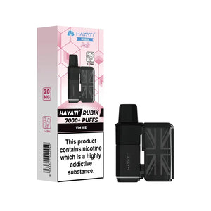 Hayati Rubik 7000 Vim Ice Refill Pod for the Hayati Rubik 7000 Vape Kit
