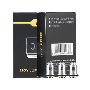 iJoy Jupiter 70w front and back box and coils 0.6 ohm