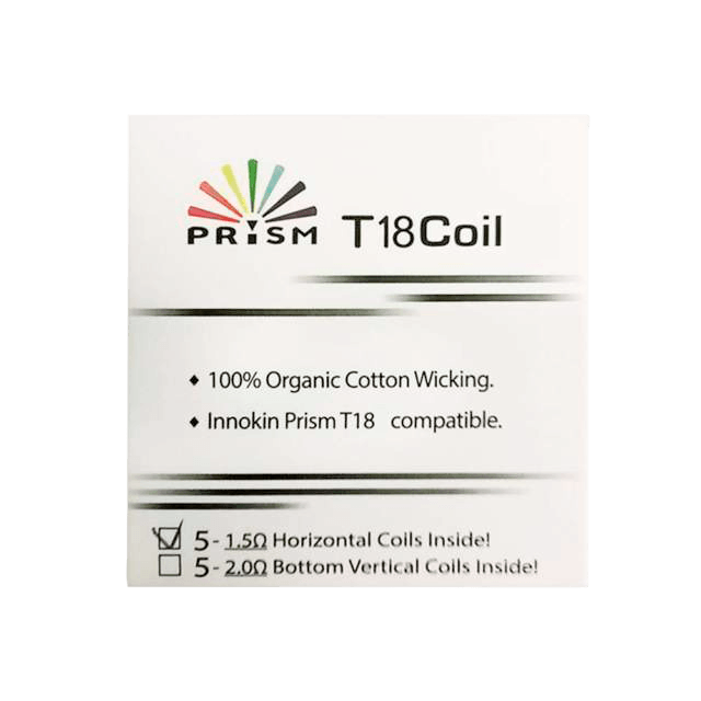 Innokin Prism T18 1.5ohm 5Pack - Coils/Pods - Ecigone Vape Shop UK