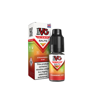 IVG Intense Nic Salt Strawberry Kiwi Flavour perfect for Pod Vape Kits and Starter Vape Kits