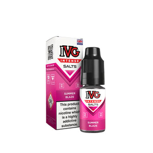 IVG Intense Nic Salt Summer Blaze Flavour perfect for Pod Vape Kits and Starter Vape Kits