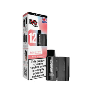 IVG Pro 12 Fizzy Strawberry Flavour Refill Pod for the IVG 12 Pro Vape Kit