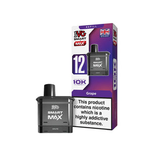 IVG Smart Max 10K Refill Pods for the IVG Smart Max 10k Kit - Grape Flavour