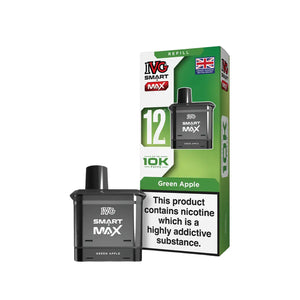 IVG Smart Max 10K Refill Pods for the IVG Smart Max 10k Kit - Green Apple Flavour