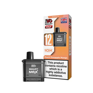 IVG Smart Max 10K Refill Pods for the IVG Smart Max 10k Kit - Peach Pineapple Mango Flavour