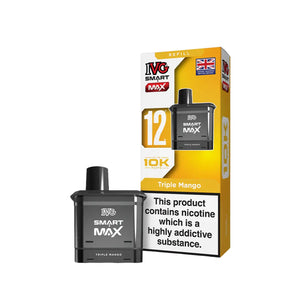 IVG Smart Max 10K Refill Pods for the IVG Smart Max 10k Kit - Triple Mango Flavour