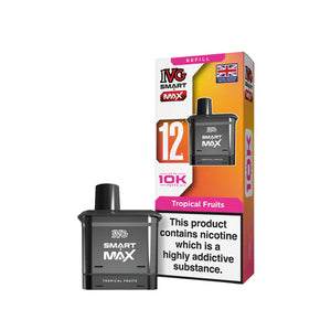 IVG Smart Max 10K Refill Pods for the IVG Smart Max 10k Kit - Tropical Fruits Flavour