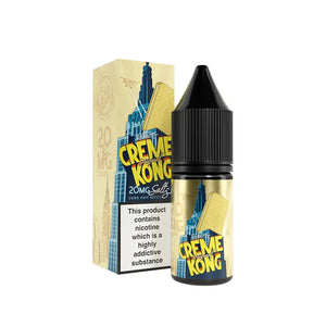 Joe's Juice Creme Kong Custard Creme Flavour 10ml Nic Salt Vape E-liquid - Perfect for Refillable Pod Vape Kits