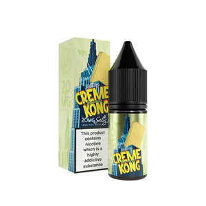 Joe's Juice Creme Kong Banana Flavour 10ml Nic Salt Vape E-liquid - Perfect for Refillable Pod Vape Kits