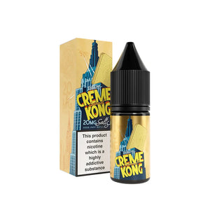Joe's Juice Creme Kong Caramel Flavour 10ml Nic Salt Vape E-liquid - Perfect for Refillable Pod Vape Kits