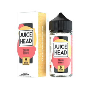 Juice Head Guava Peach Flavour 100ml Shortfill Vape Juice Perfect for Sub-ohm Vape Kits & Sub-ohm Vape Tanks