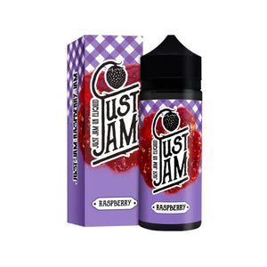 Just Jam Raspberry 100ml E-liquid Juice for Sub-ohm Vaping with Sub-ohm Vape Kits or Sub-ohm Vape Tanks