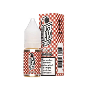 Just Jam Toast Flavour 10ml Nic Salt perfect for Refillable Vape Kits