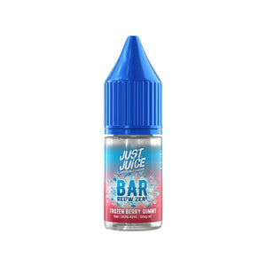 Just Juice Bar Below Zero 10ml Nic Salt E-liquid in Frozen Berry Gummy Flavour