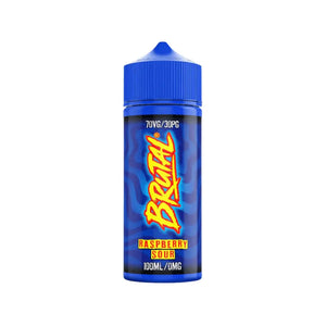 Just Juice Brutal Raspberry Sour Flavour 100ml Shortfill E Cig Liquid Great for Sub-ohm Vape Kits