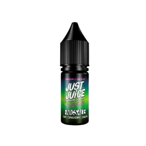 Just Juice Exotic Fruits Guanabana & Lime On Ice Flavour 10ml Nic Salt E-liquid perfect for Refillable Vape kits