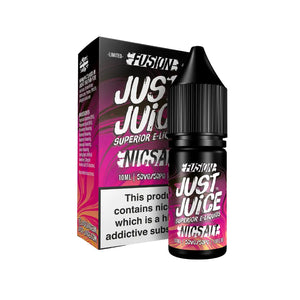 Just Juice Fusion Berry Burst Lemonade flavour 10ml Nic Salt E-liquid perfect for Refillable Vape Kits